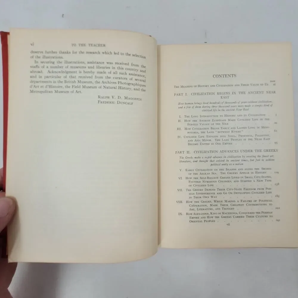 Dark Academia Library Signed 1934 Ancient Medieval History Hardcover Goth‎